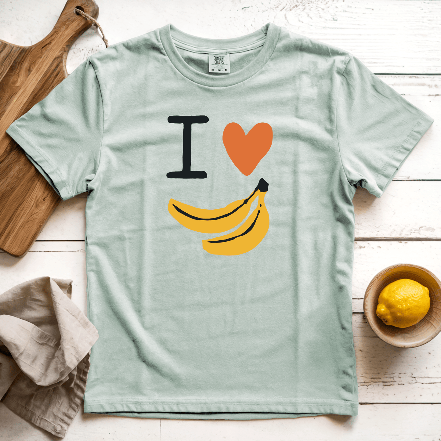 T-Shirt Bay / S I Love Bananas