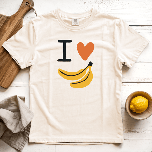 T-Shirt Ivory / S I Love Bananas