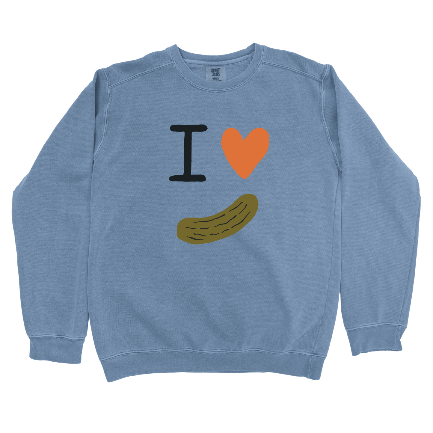 Sweatshirt Blue Jean / S I Love Pickles Sweatshirt