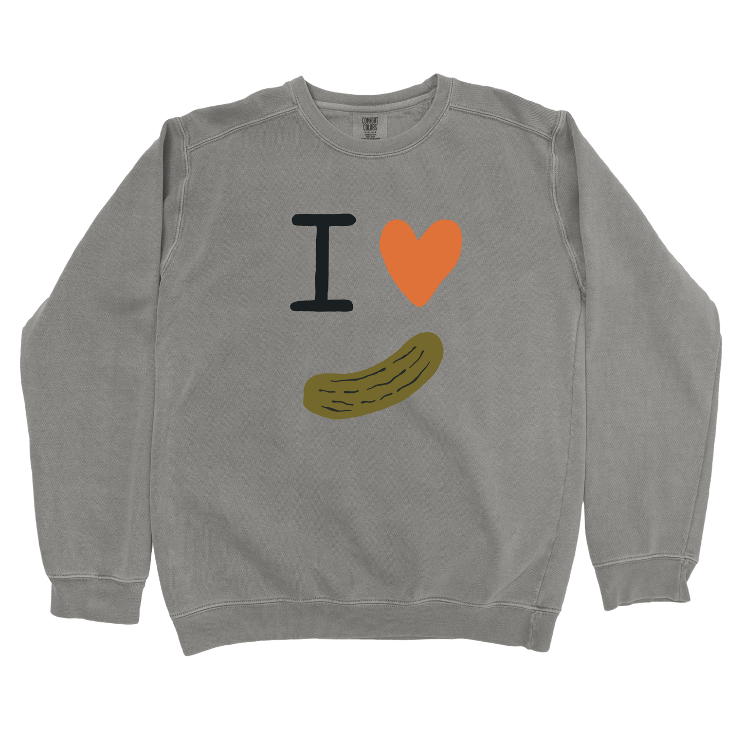 Sweatshirt Grey / S I Love Pickles Sweatshirt