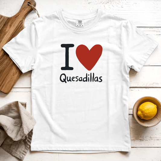 T-Shirt White / S I Love Quesadillas