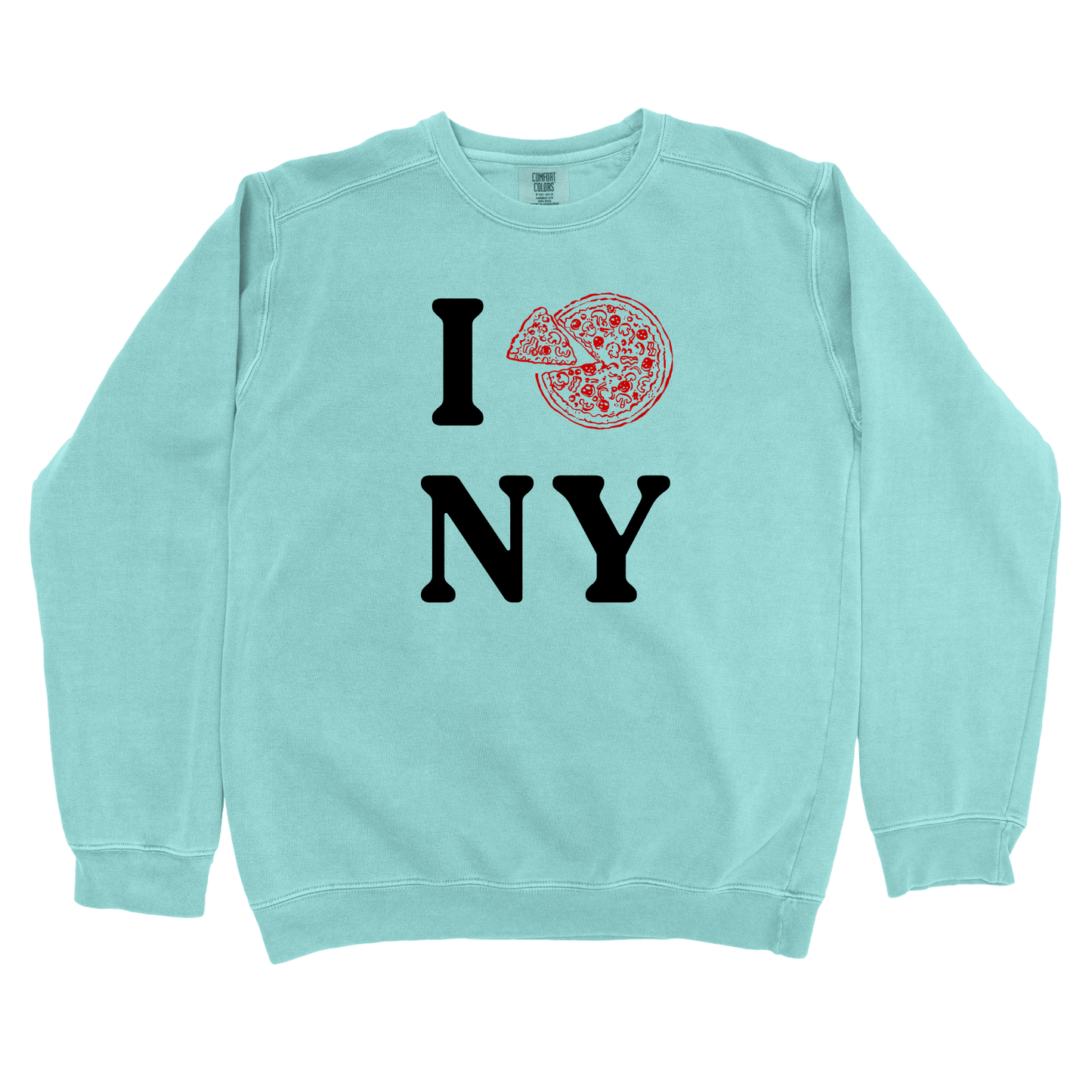 Sweatshirt Chalky Mint / S I Pizza NY-Longoland Sweatshirt