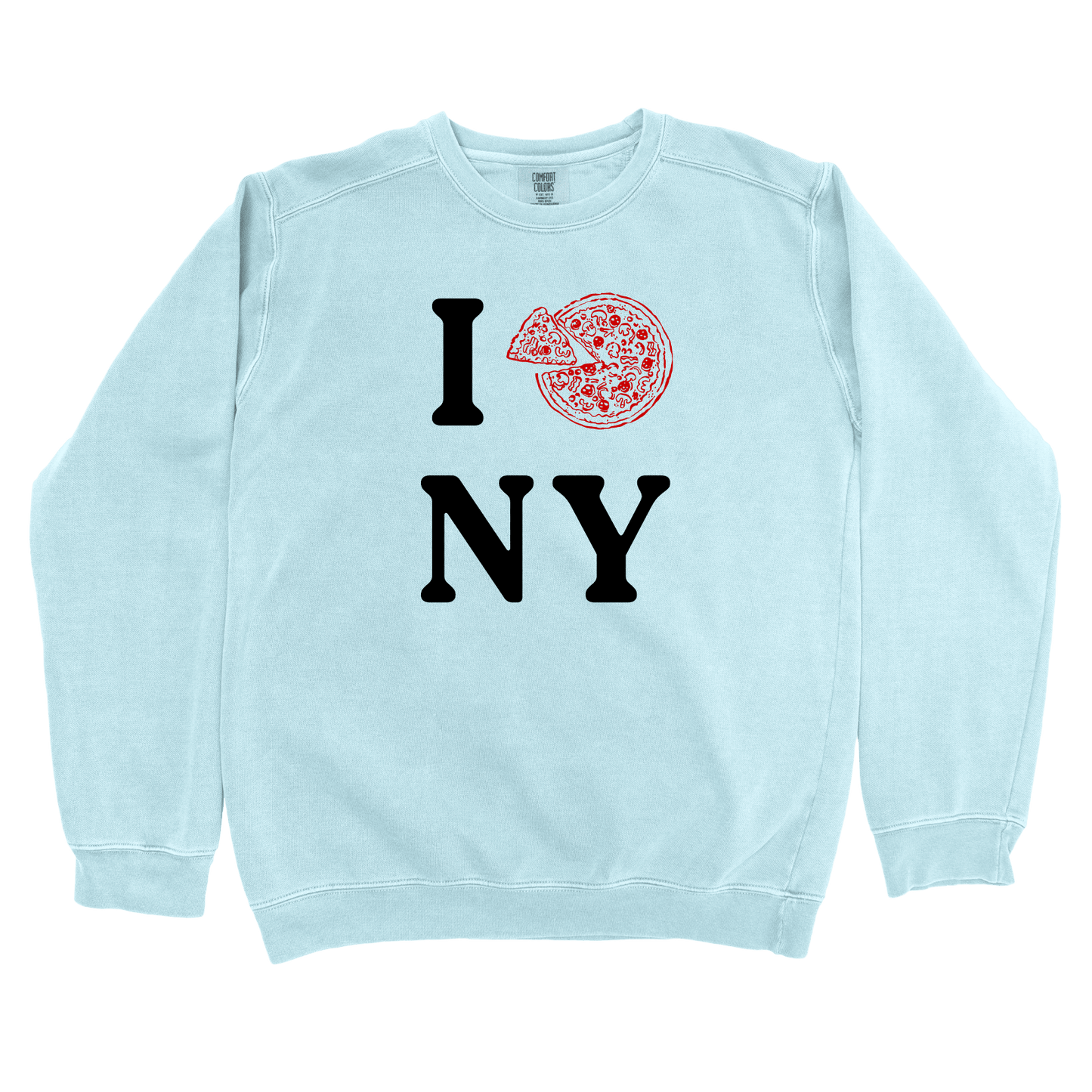 Sweatshirt Chambray / S I Pizza NY-Longoland Sweatshirt