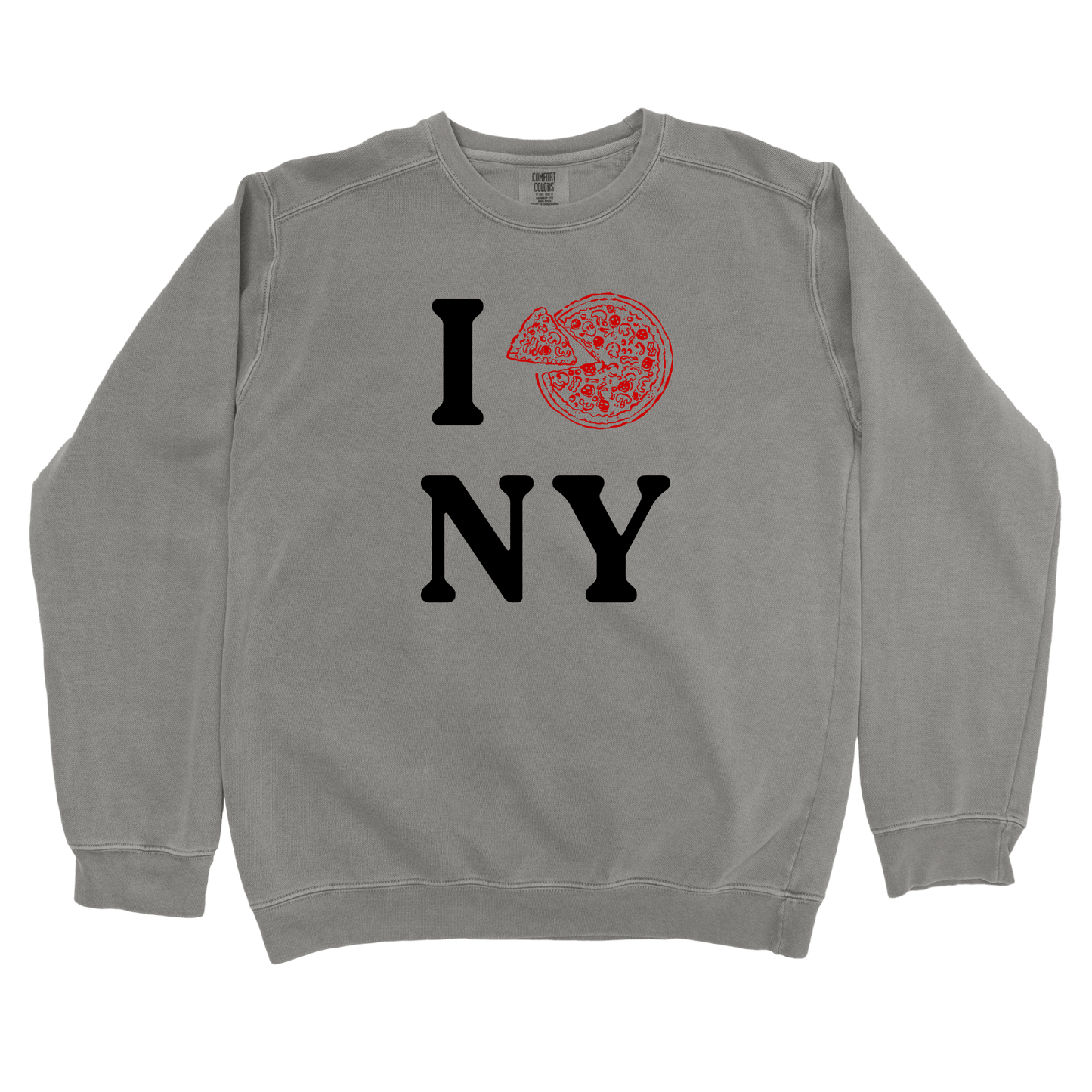 Sweatshirt Grey / S I Pizza NY-Longoland Sweatshirt