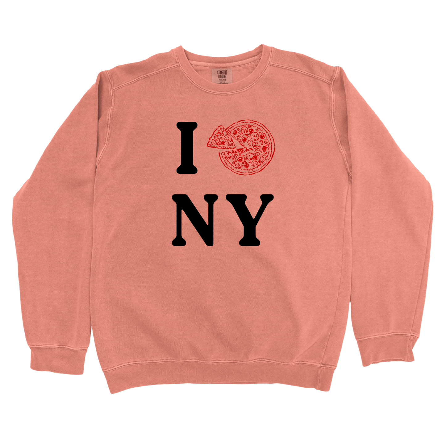 Sweatshirt Terracotta / S I Pizza NY-Longoland Sweatshirt