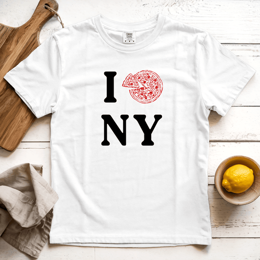 T-Shirt White / S I Pizza NY-Longoland