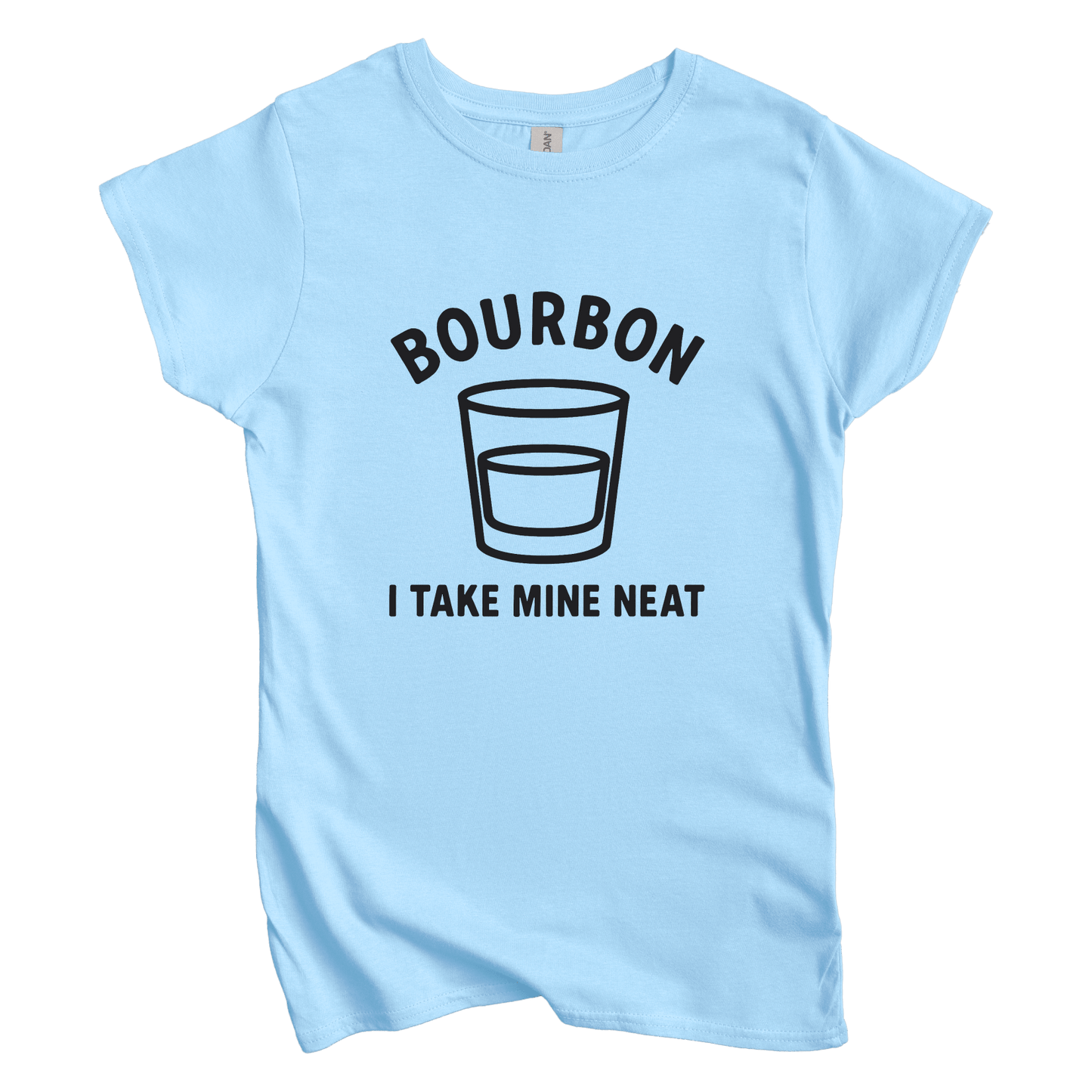 T-Shirt S / Light Blue I Take mine Neat Women's Tee