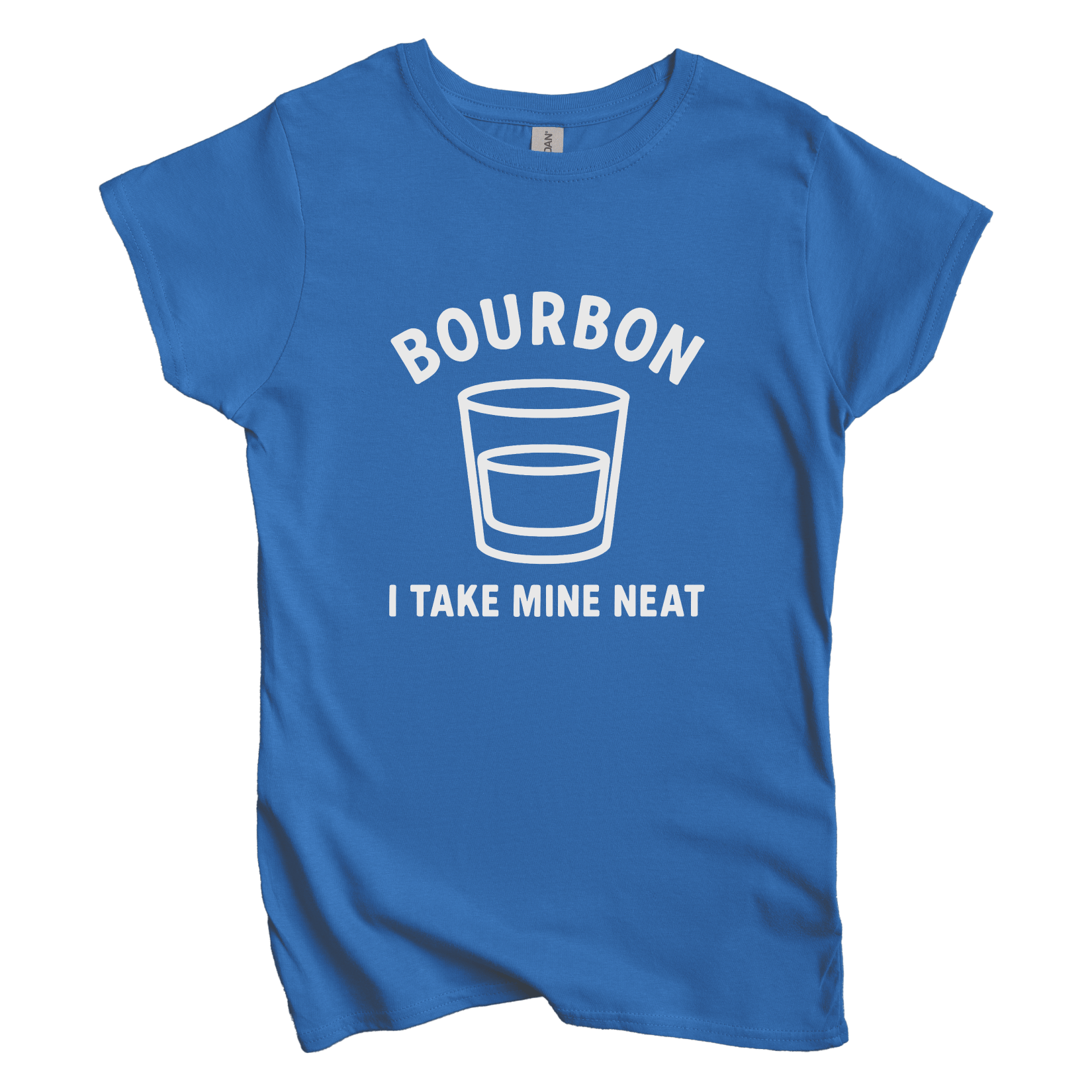 T-Shirt S / Royal I Take mine Neat Women's Tee