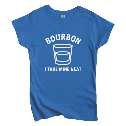 T-Shirt S / Royal I Take mine Neat Women's Tee