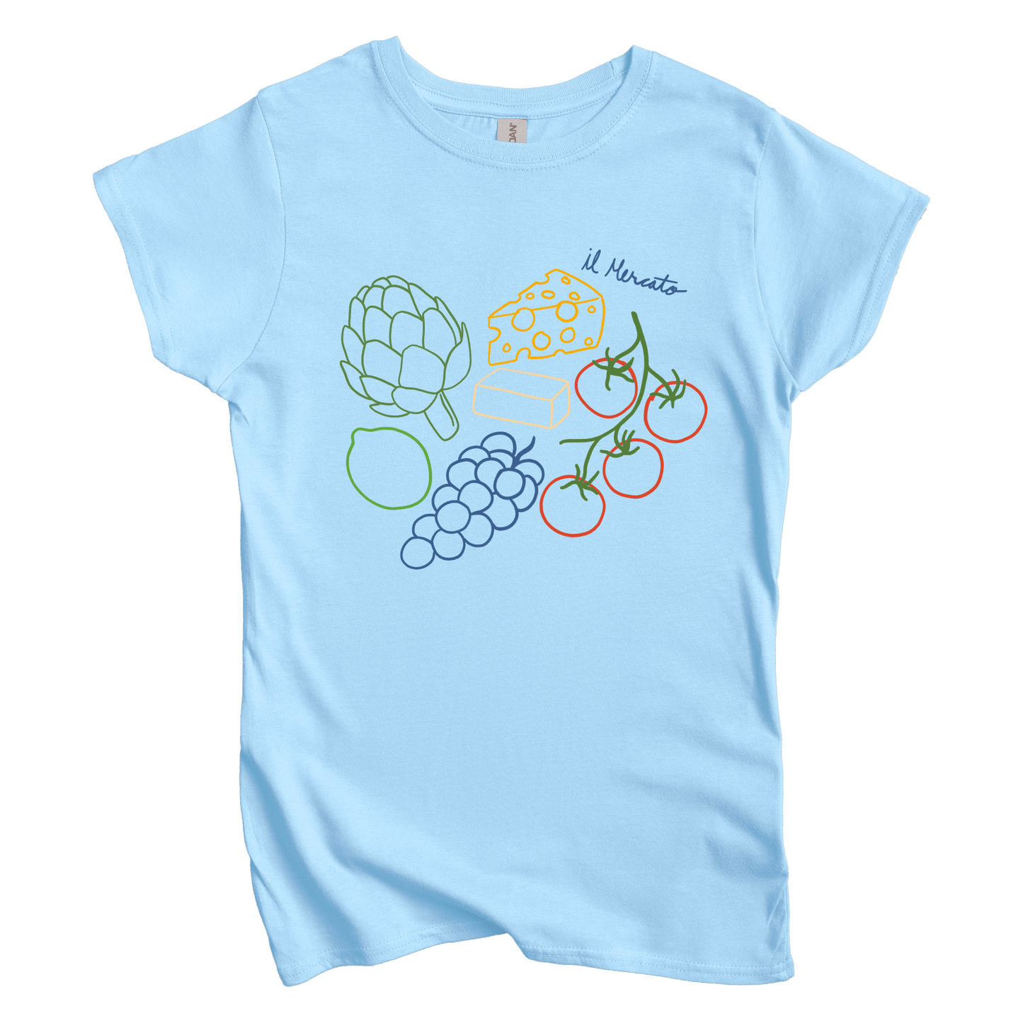 T-Shirt S / Light Blue Il Mercato Women's Tee