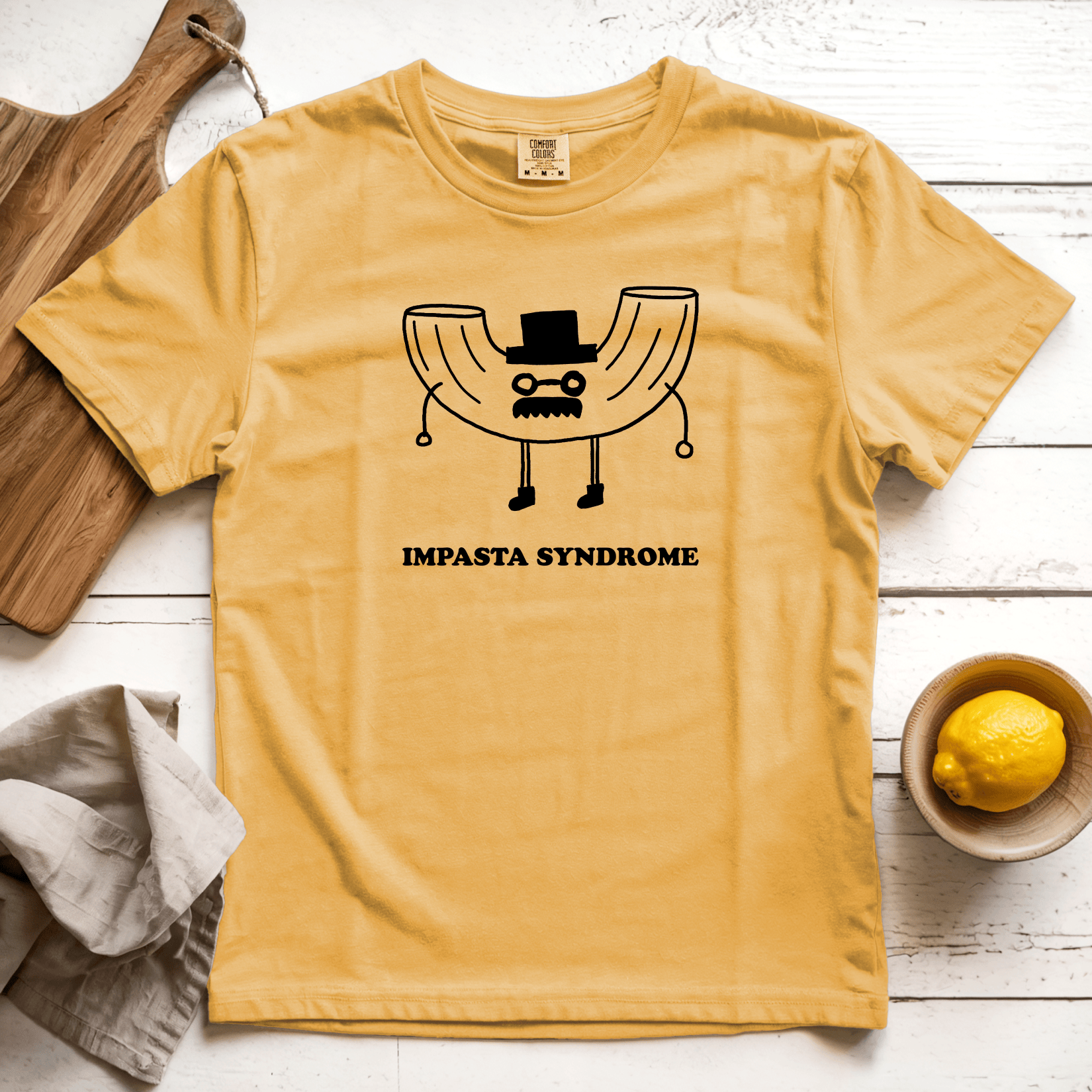 T-Shirt Mustard / S Impasta Syndrome