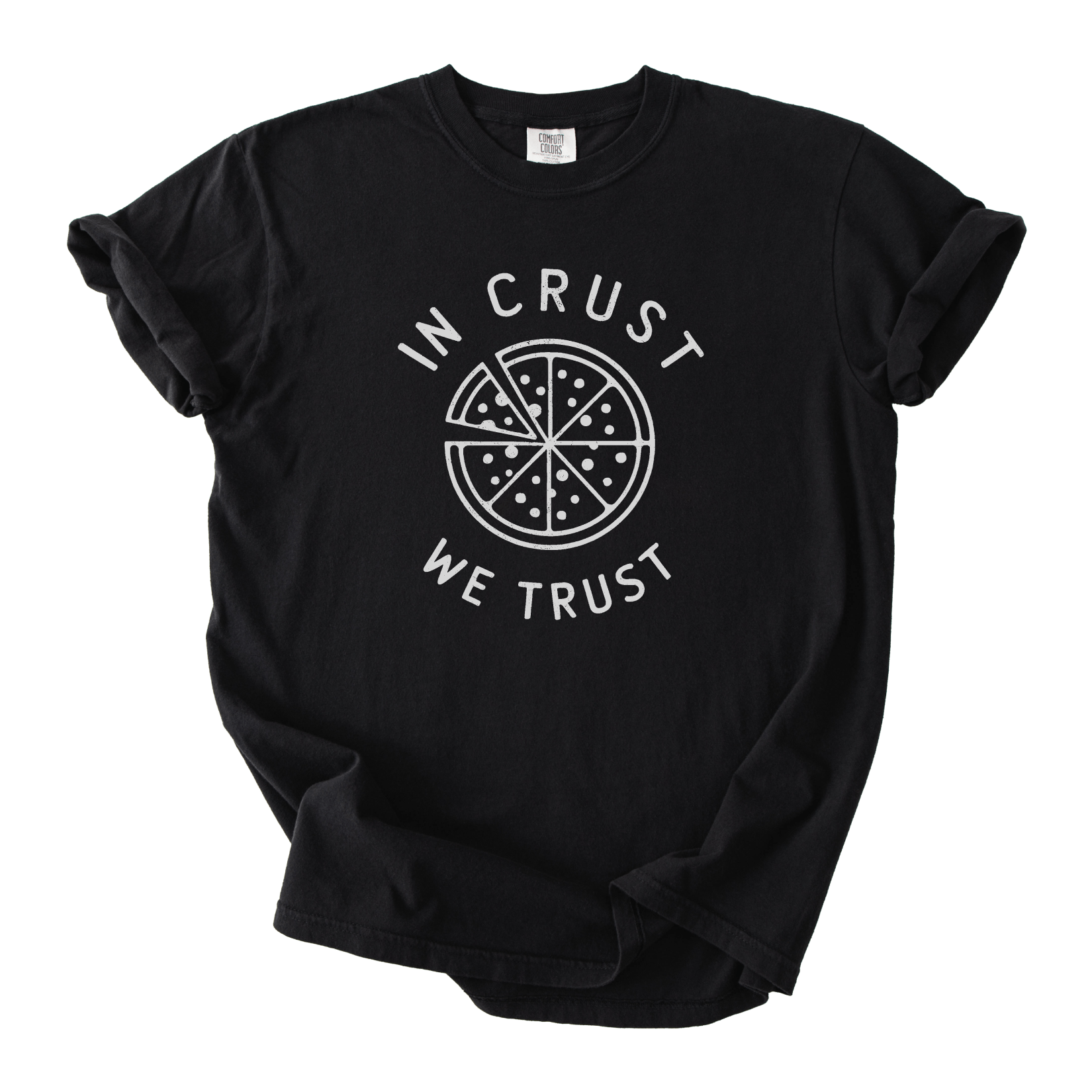 T-Shirt Black / S In Crust we Trust