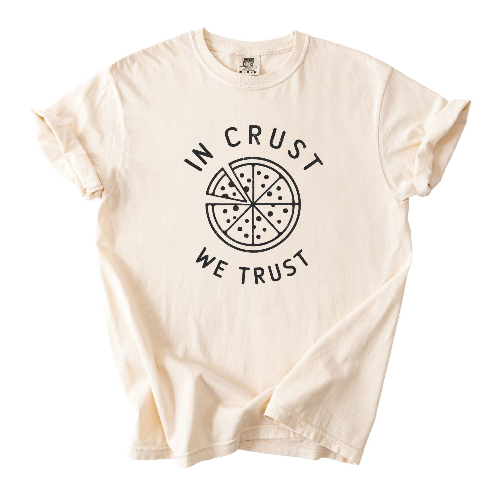 T-Shirt Ivory / S In Crust we Trust