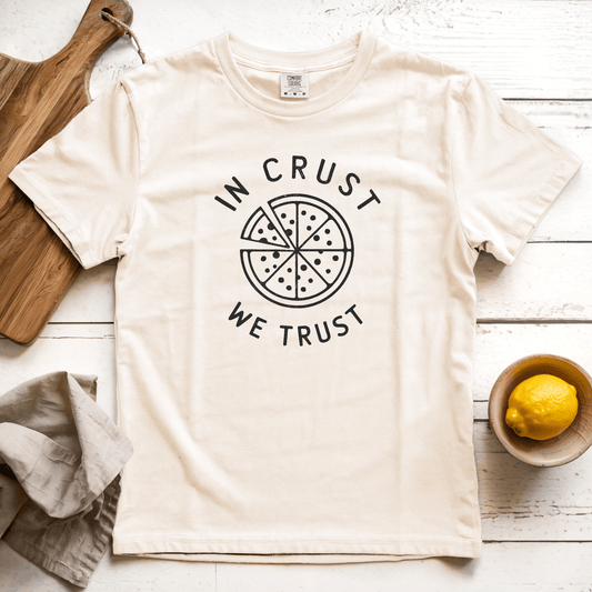 T-Shirt Ivory / S In Crust we Trust