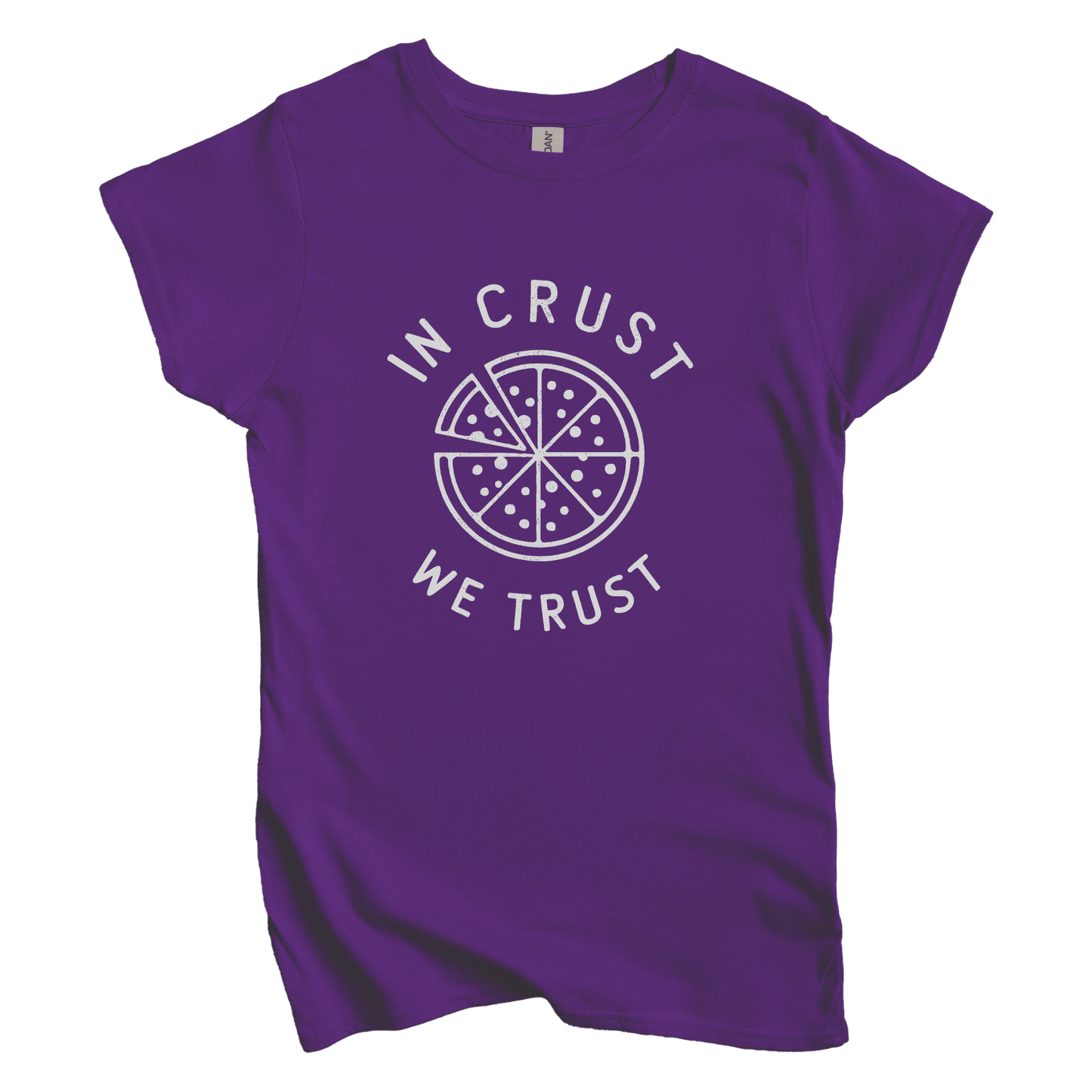 T-Shirt L / Purple In Crust We Trust Women's Tee