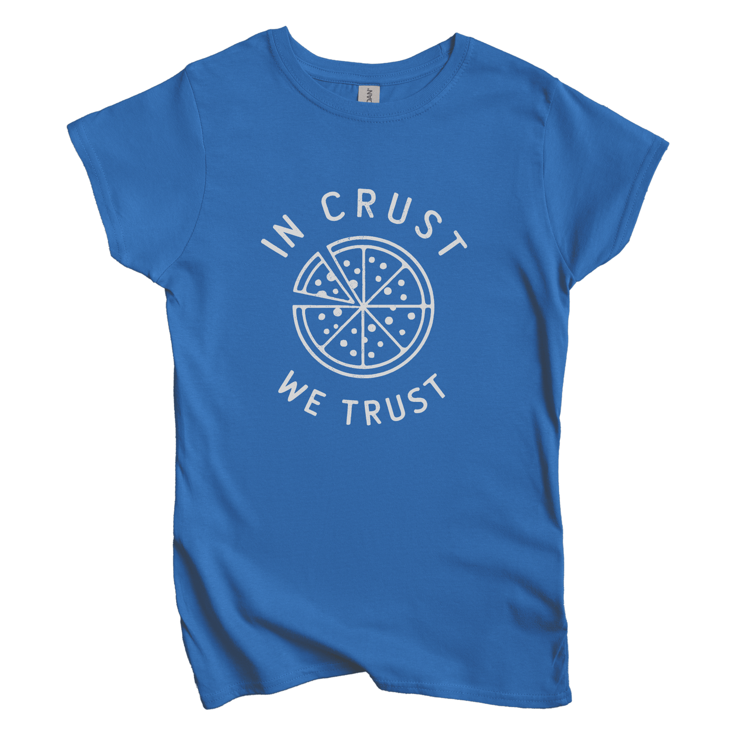 T-Shirt S / Royal In Crust We Trust Women's Tee
