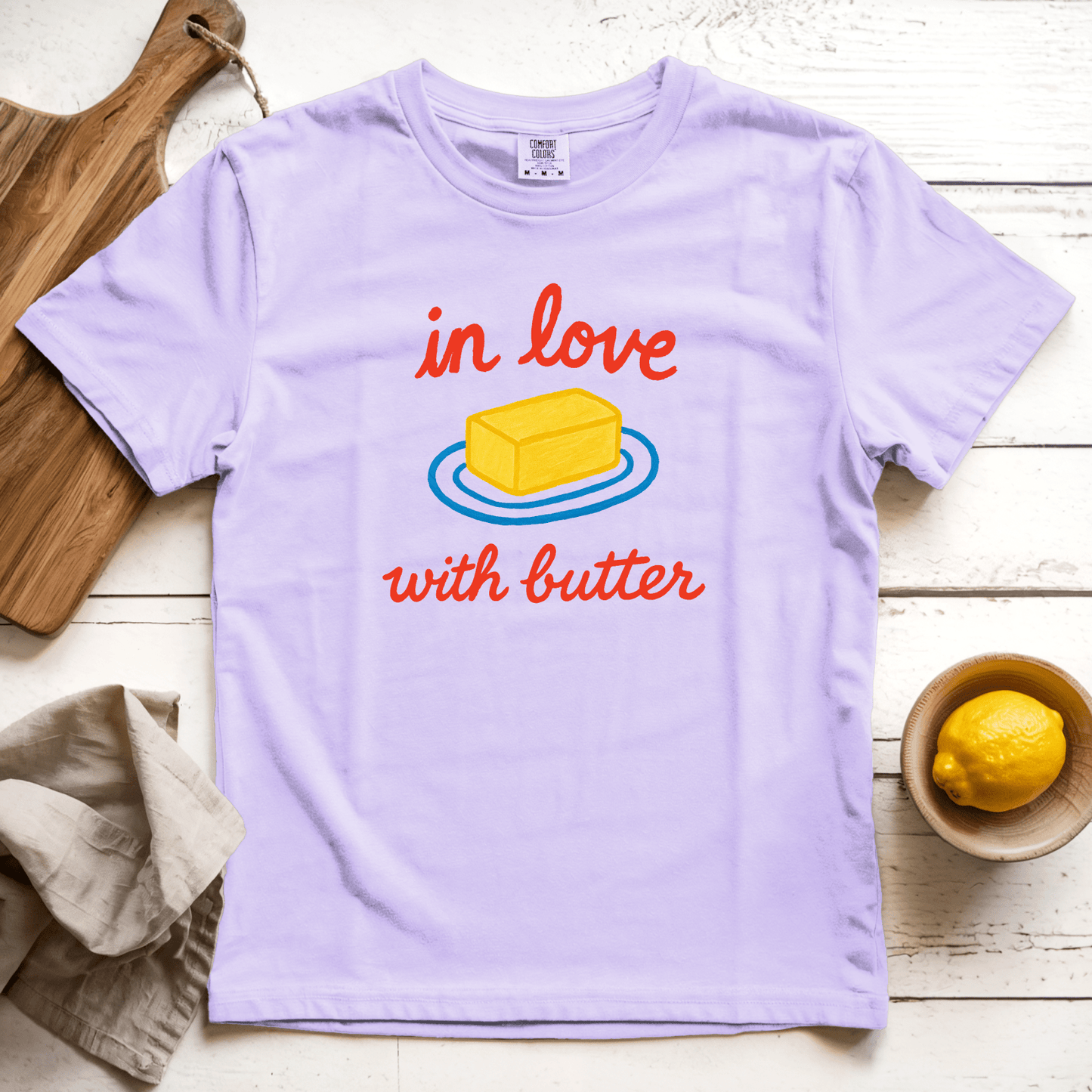 T-Shirt Orchid / S In Love with Butter