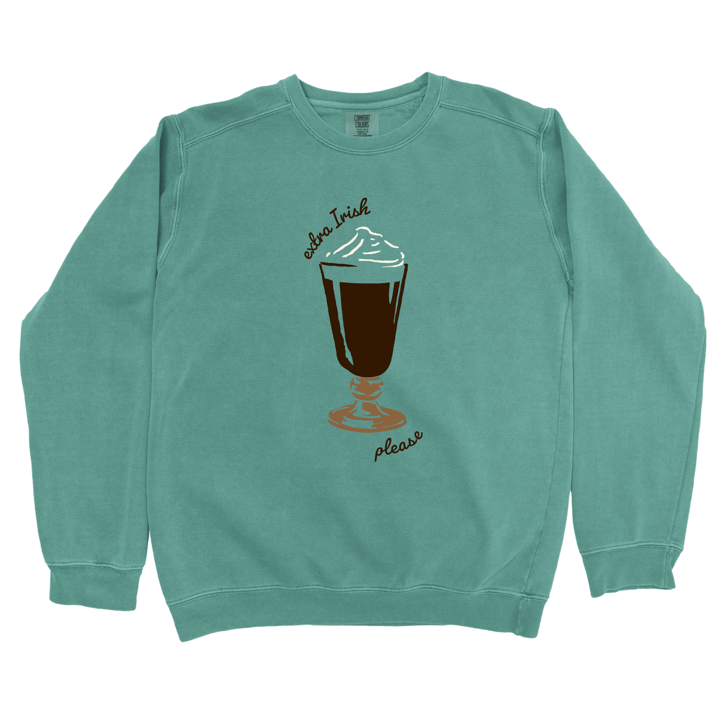 Sweatshirt Light Green / S Irish Coffee: LaeMab Sweatshirt