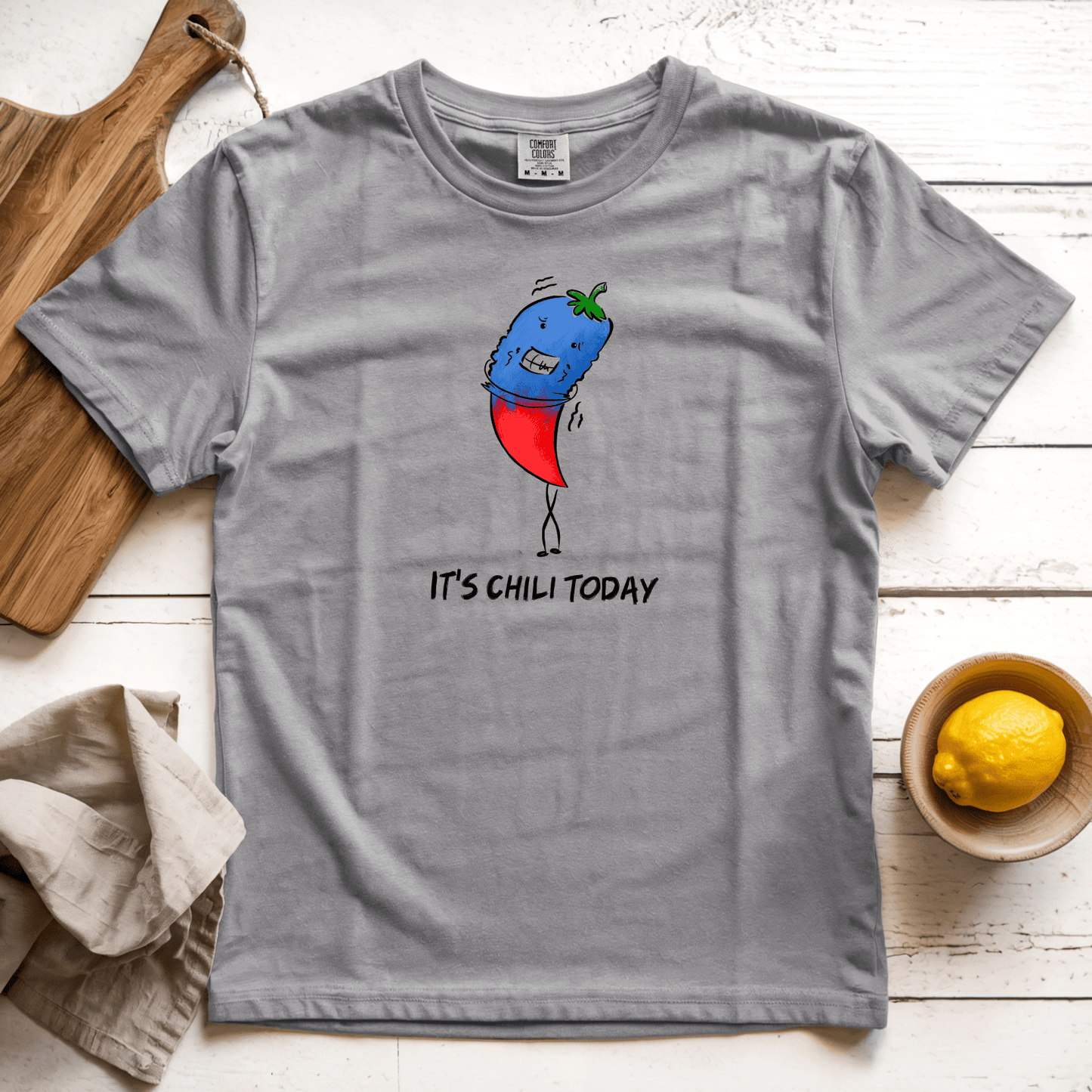 T-Shirt Grey / S It’s Chili Today: Micro Barbi