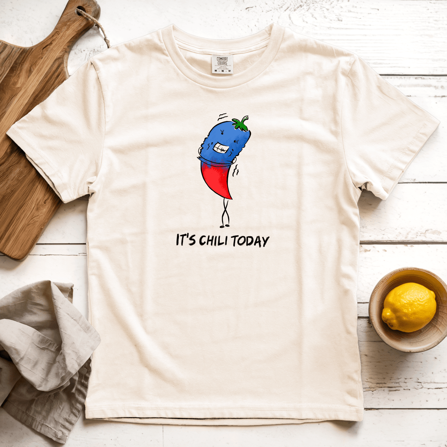 T-Shirt Ivory / S It’s Chili Today: Micro Barbi
