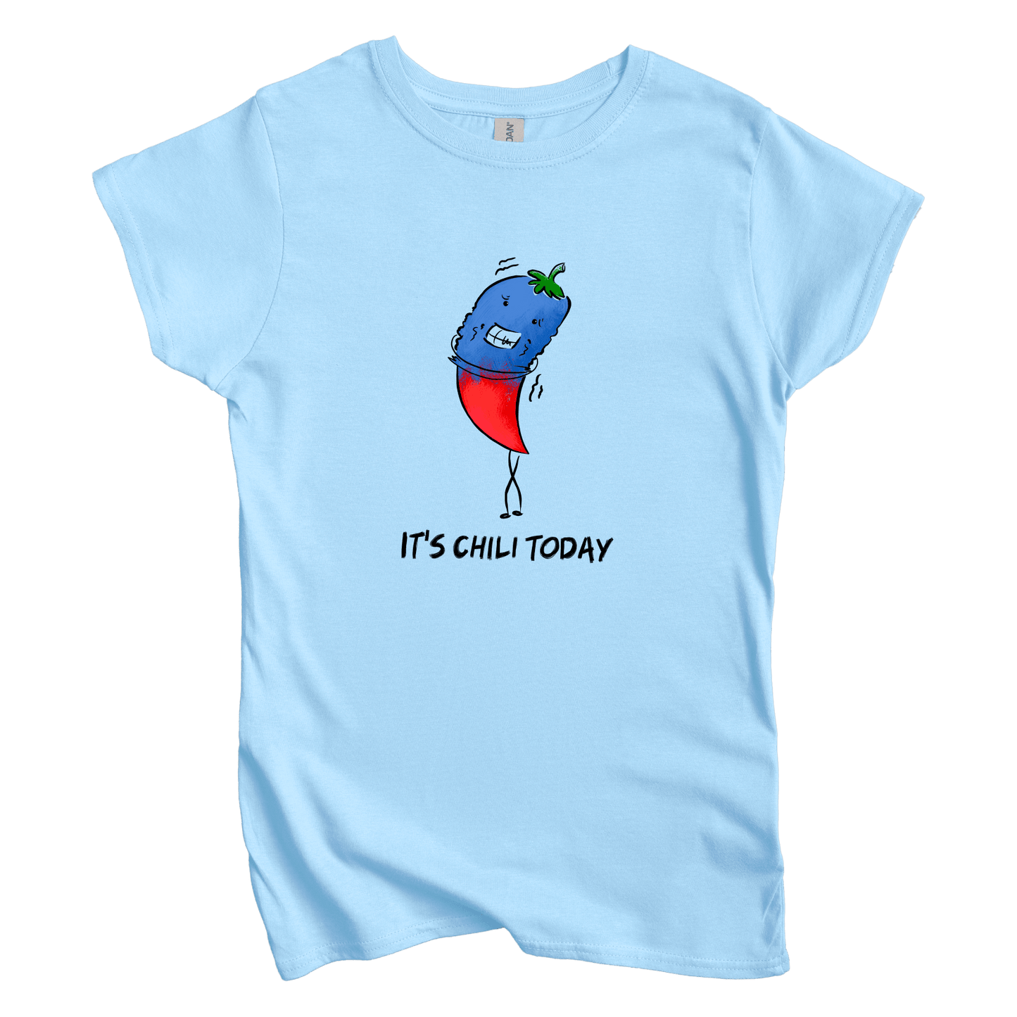 T-Shirt S / Light Blue It’s Chili Today: Micro Barbi Women's Tee