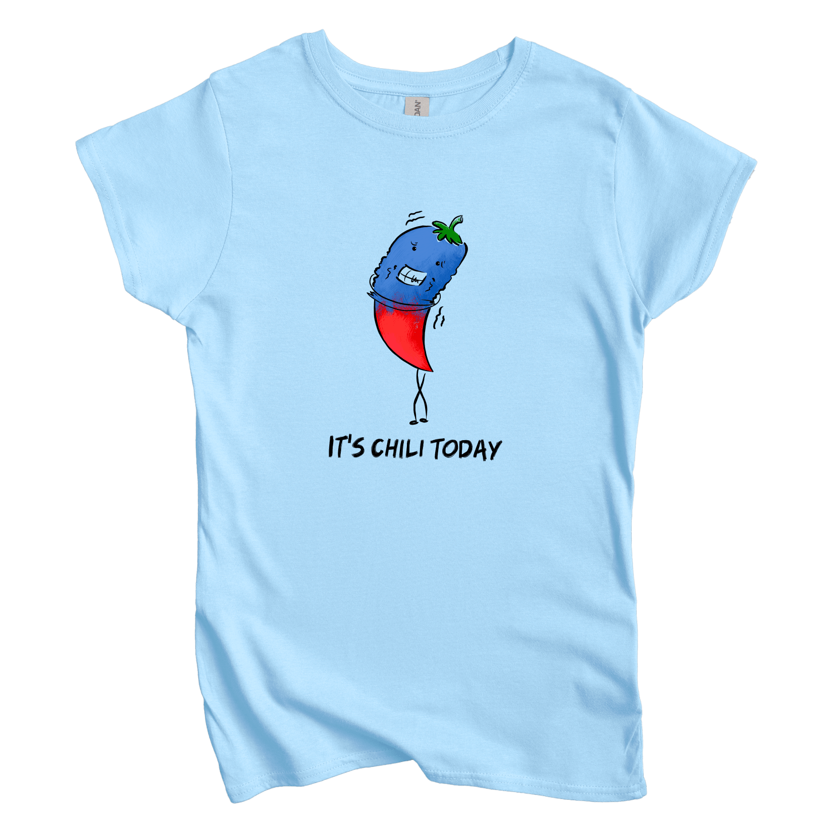 T-Shirt S / Light Blue It’s Chili Today: Micro Barbi Women's Tee