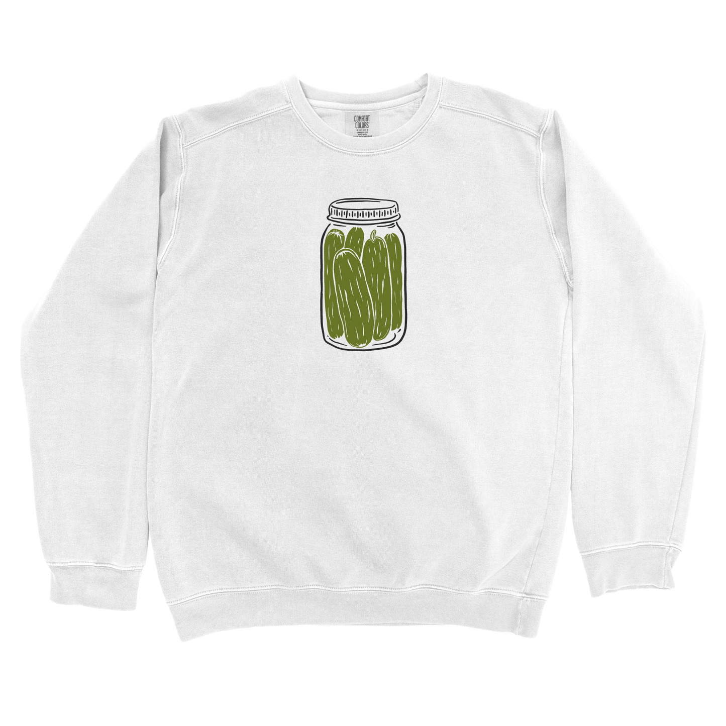 Sweatshirt White / S Jar of Pickles Sweatshirt