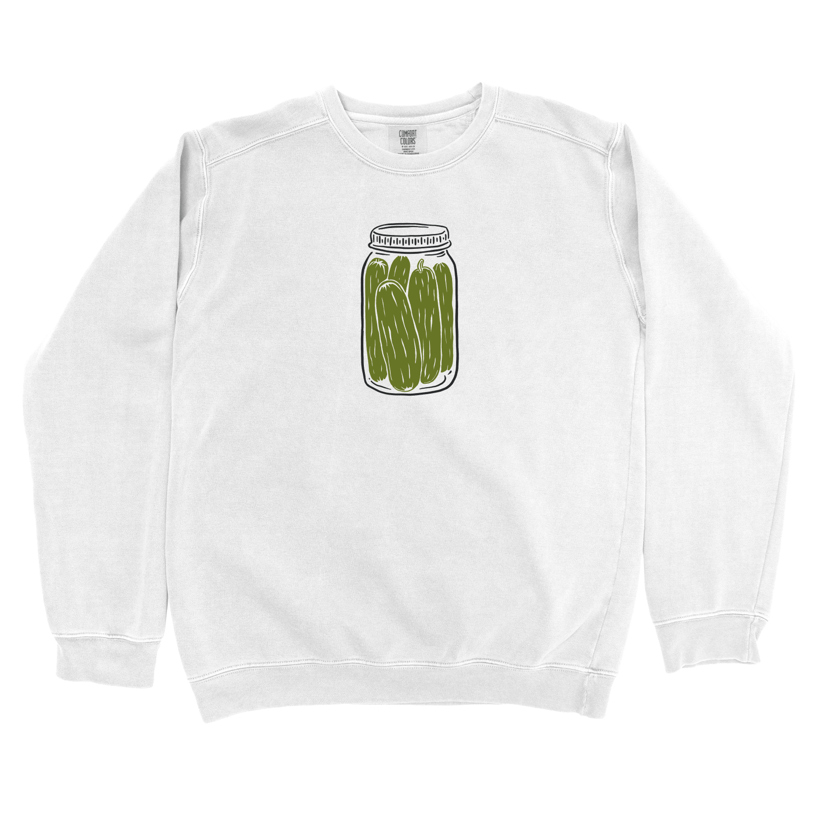 Sweatshirt White / S Jar of Pickles Sweatshirt