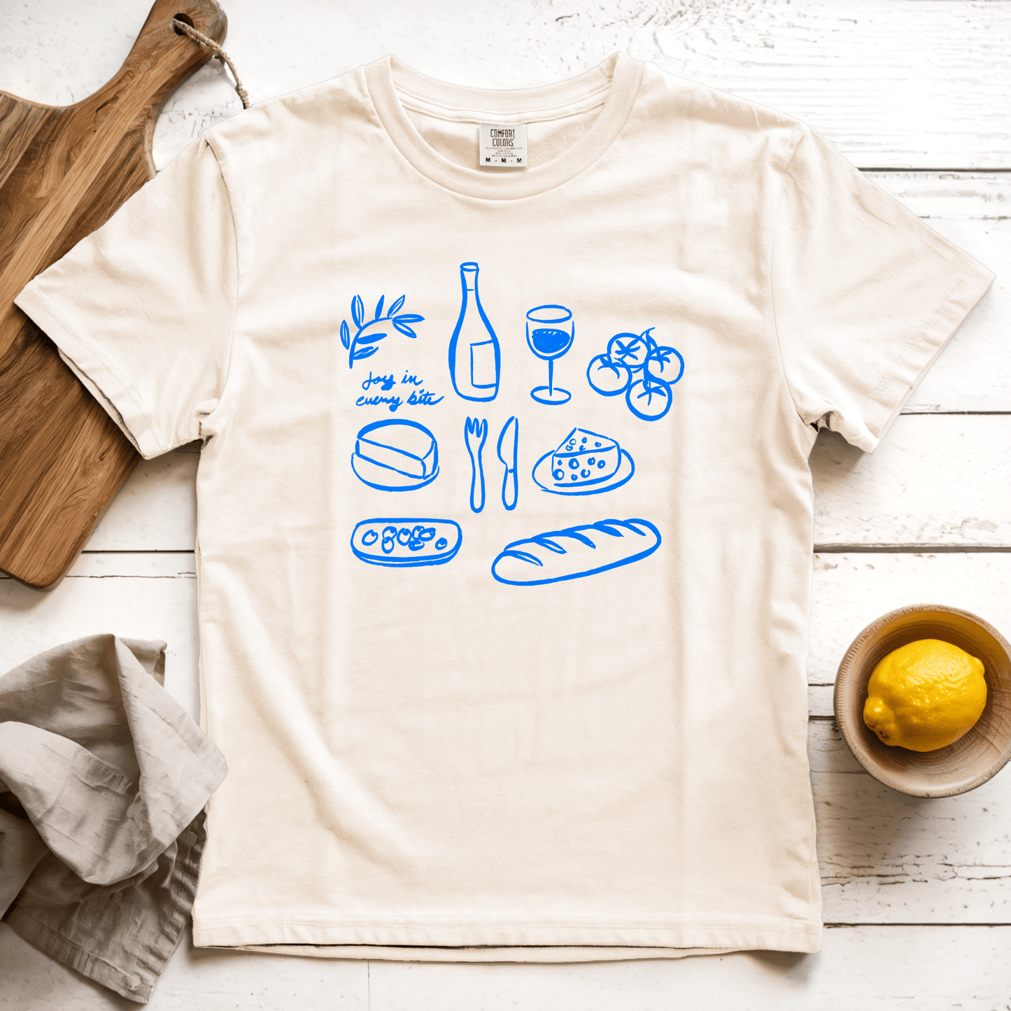 T-Shirt Ivory / S Joy in Every Bite