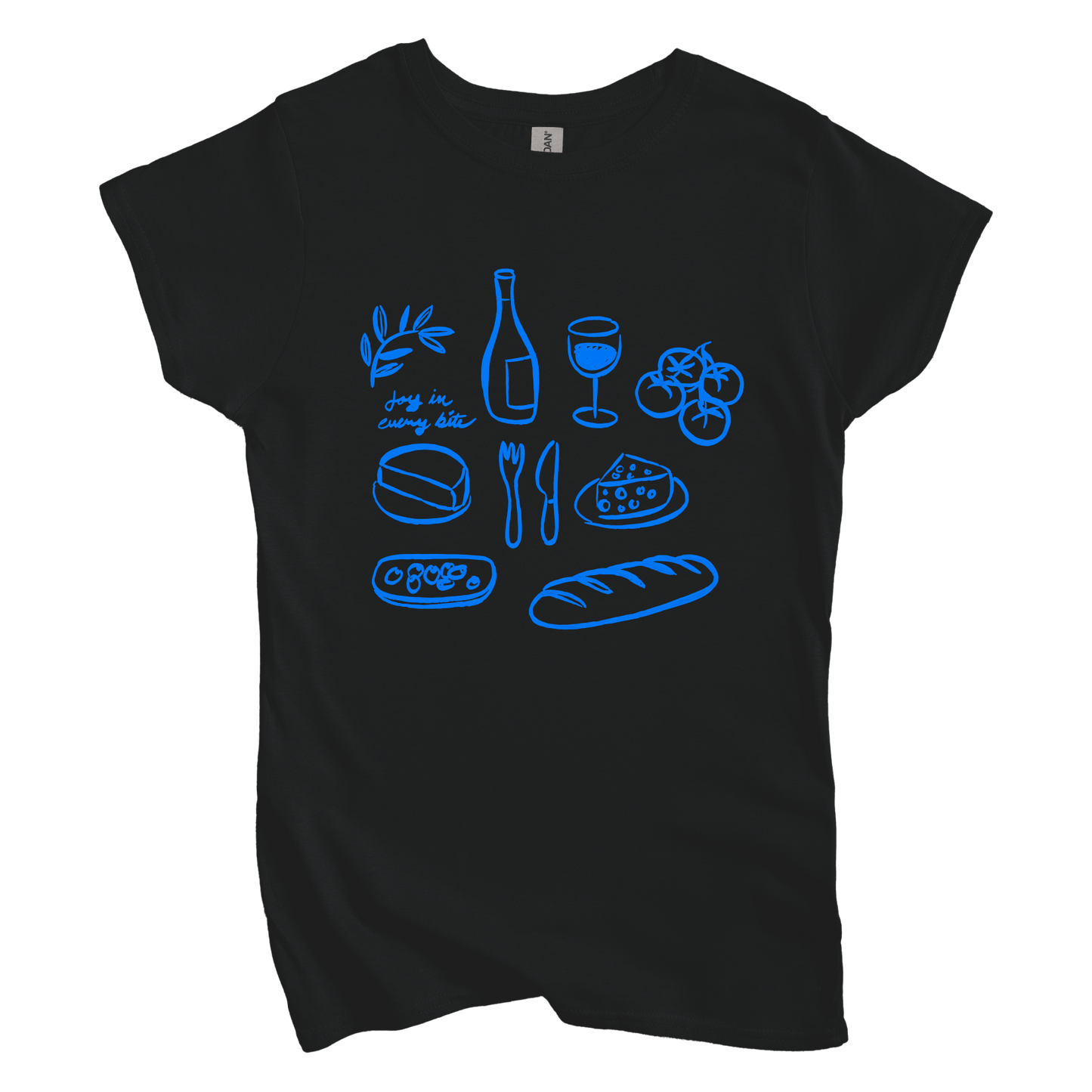 T-Shirt S / Black Joy in Every Bite Women's Tee