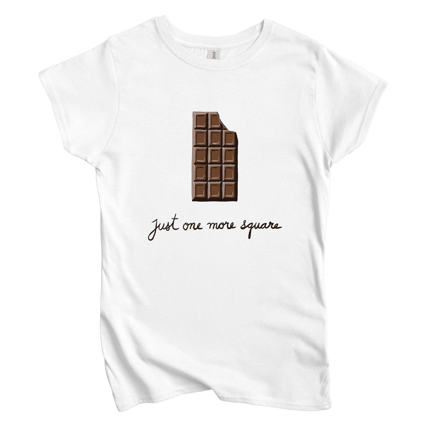 T-Shirt M / White Just One More Square Women's Tee