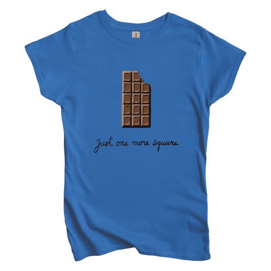 T-Shirt S / Royal Just One More Square Women's Tee