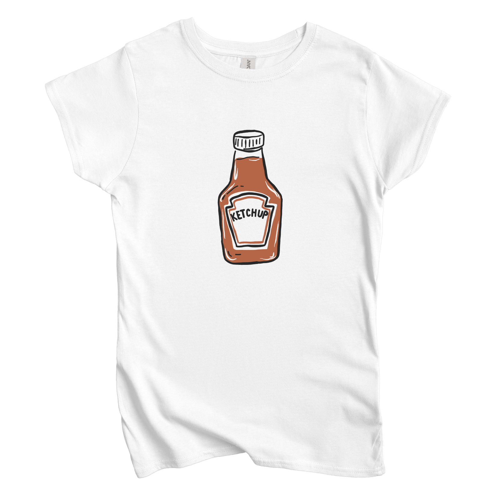 T-Shirt S / White Ketchup Women's Tee