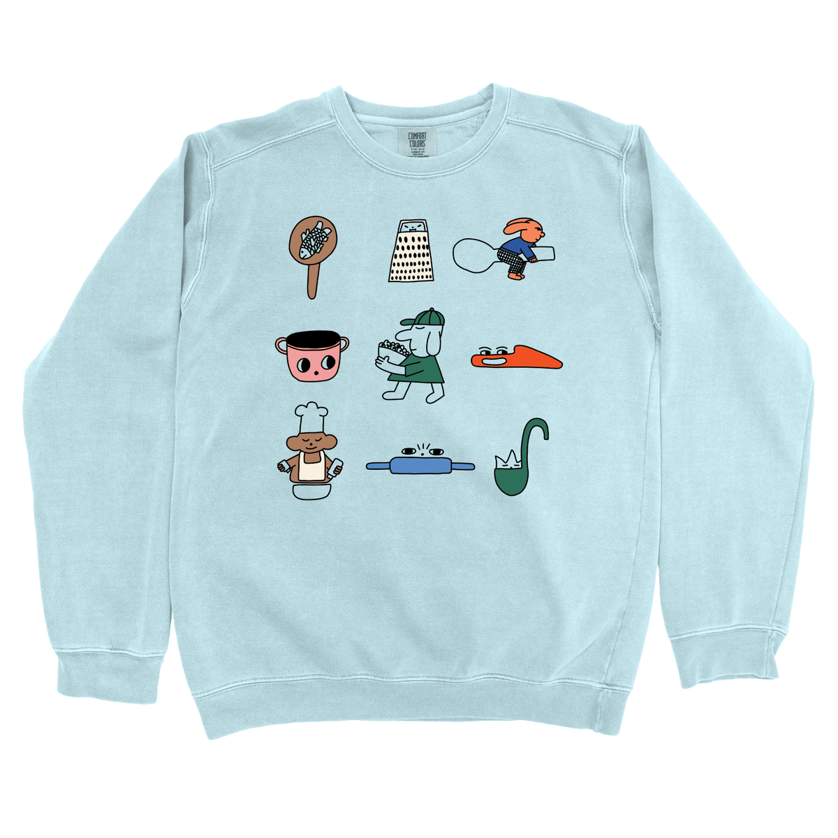 T-Shirts Chambray / S Kitchen Crew: Sae Karepe Sweatshirt