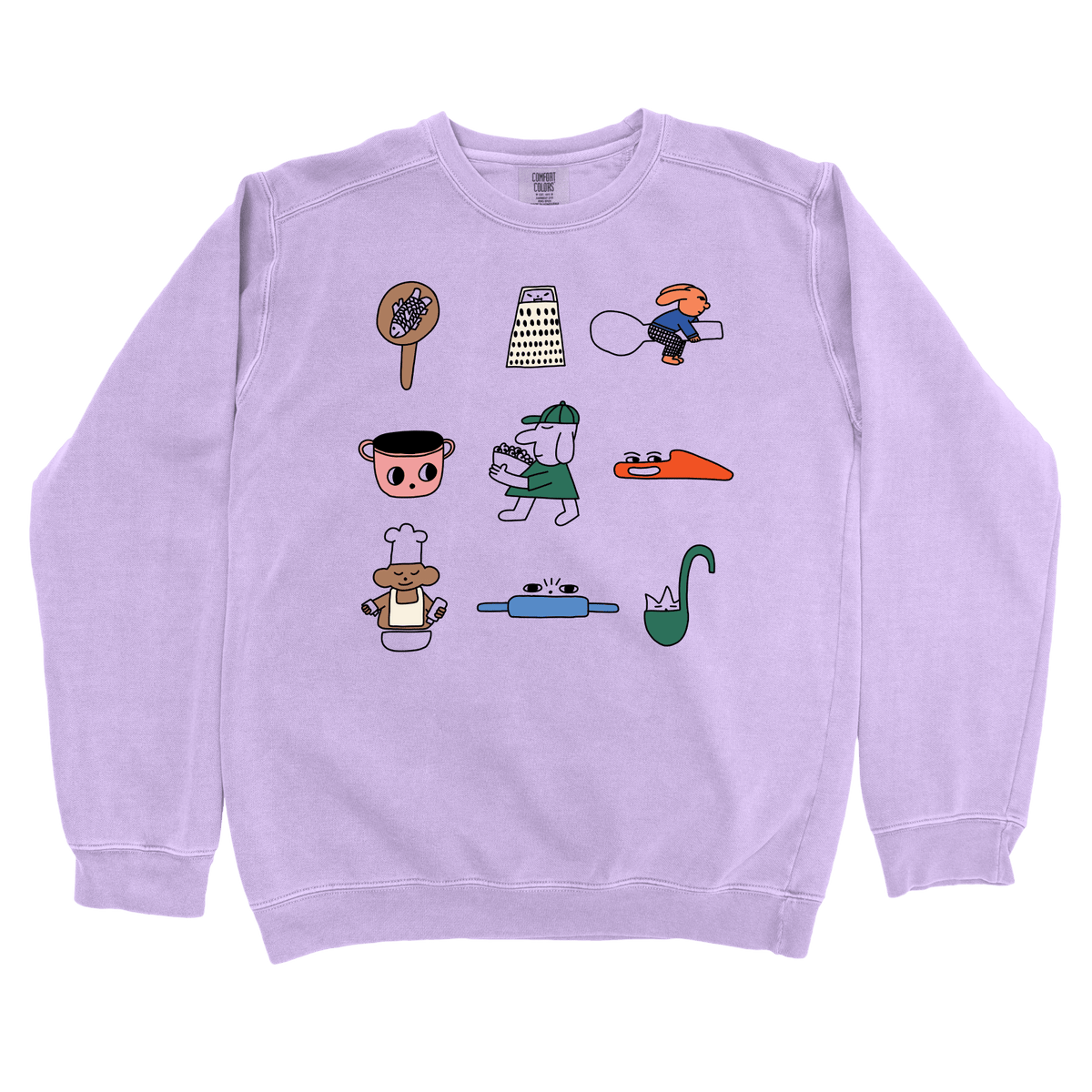 T-Shirts Orchid / S Kitchen Crew: Sae Karepe Sweatshirt