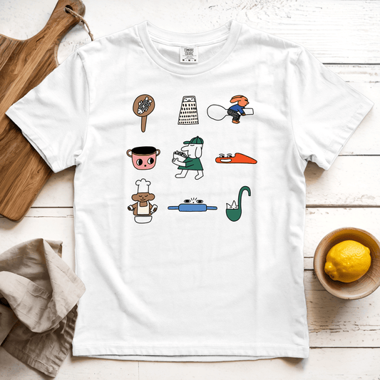 T-Shirts White / S Kitchen Crew: Sae Karepe