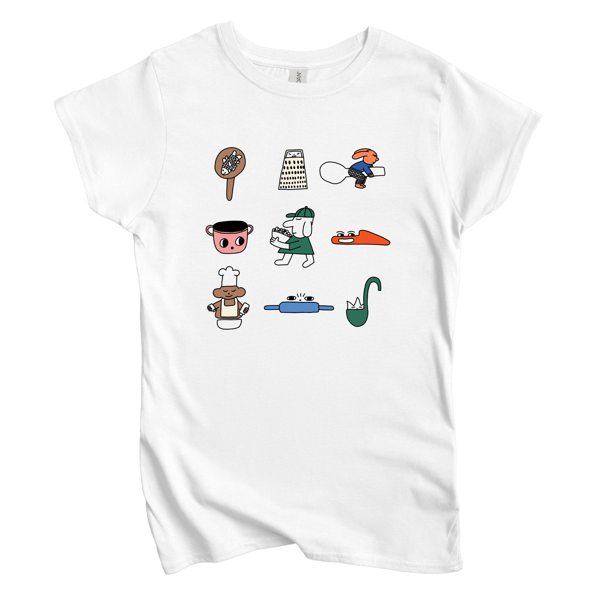 T-Shirts S / White Kitchen Crew: Sae Karepe Women's Tee