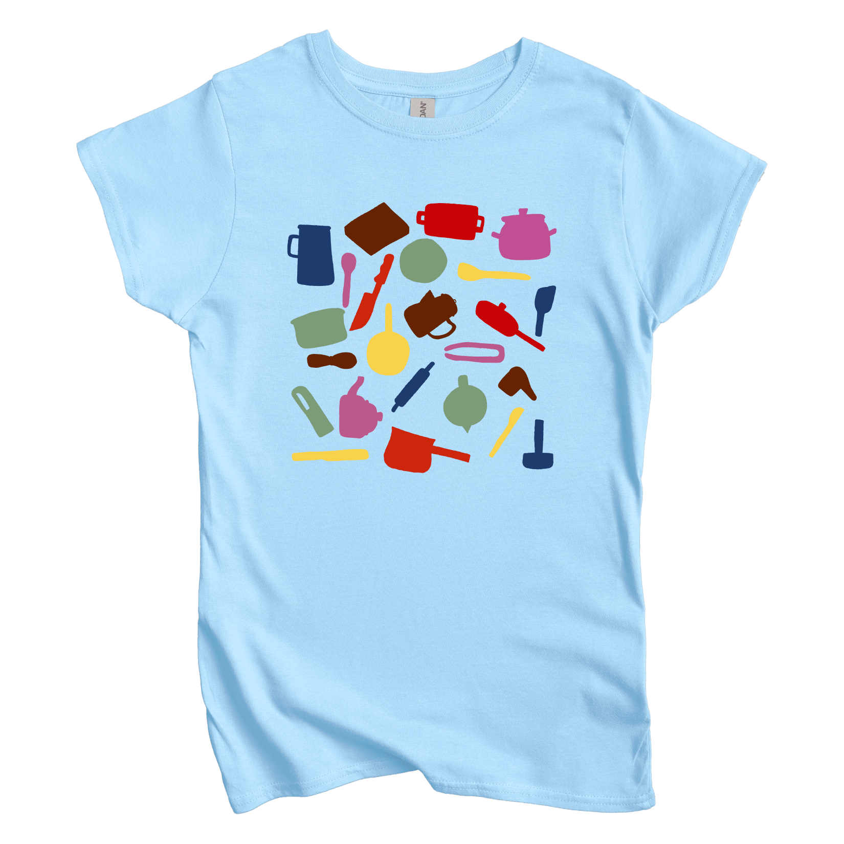 T-Shirts S / Light Blue Kitchen Tools: Sae Karepe Women's Tee