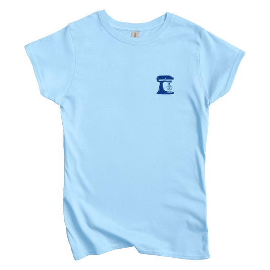 T-Shirts S / Light Blue Knead Therapy Left Chest Women's Tee