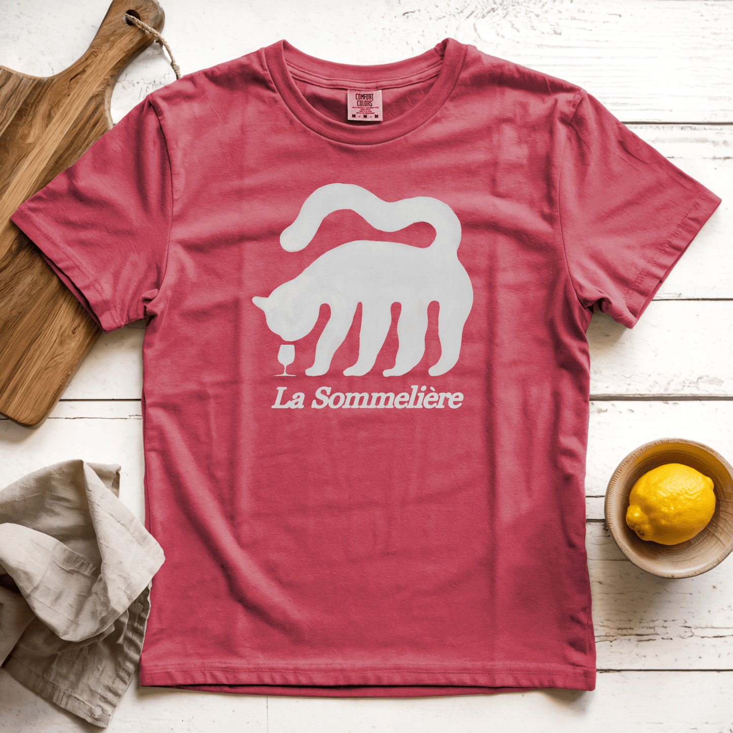 T-Shirts Crimson / S La Sommelière: Bloomingvisions