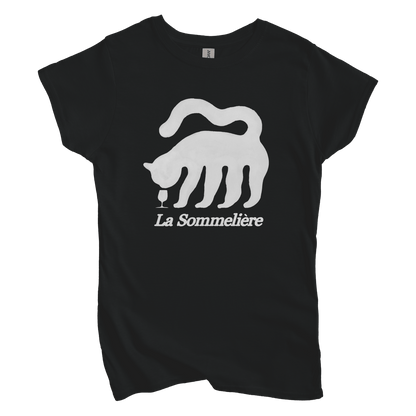 T-Shirts S / Black La Sommelière: Bloomingvisions Women's Tee