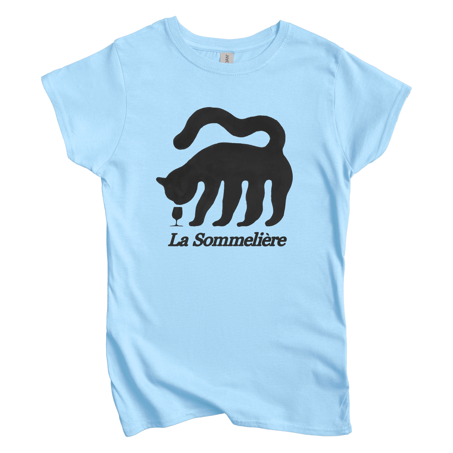 T-Shirts S / Light Blue La Sommelière: Bloomingvisions Women's Tee