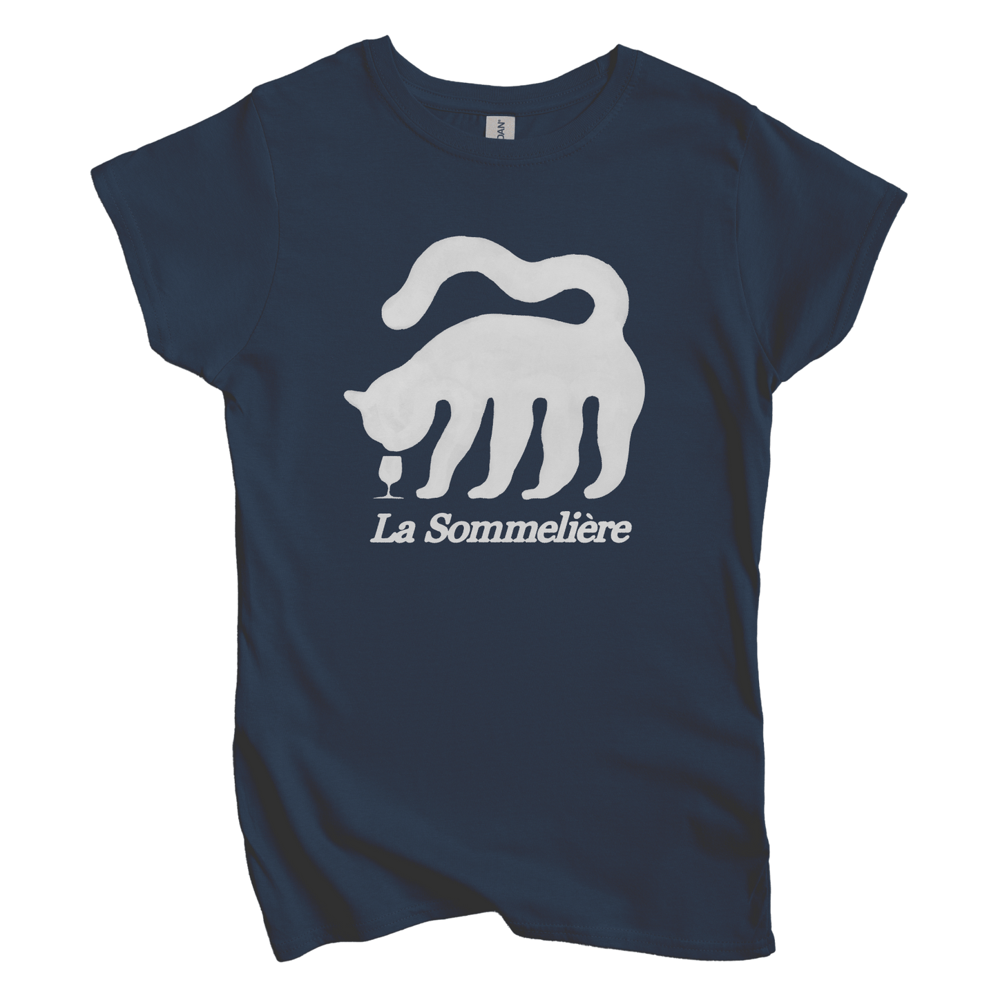 T-Shirts S / Navy La Sommelière: Bloomingvisions Women's Tee