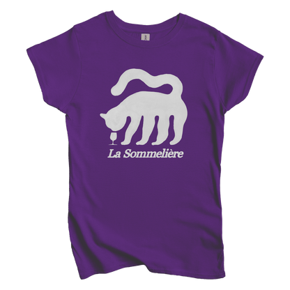 T-Shirts S / Purple La Sommelière: Bloomingvisions Women's Tee