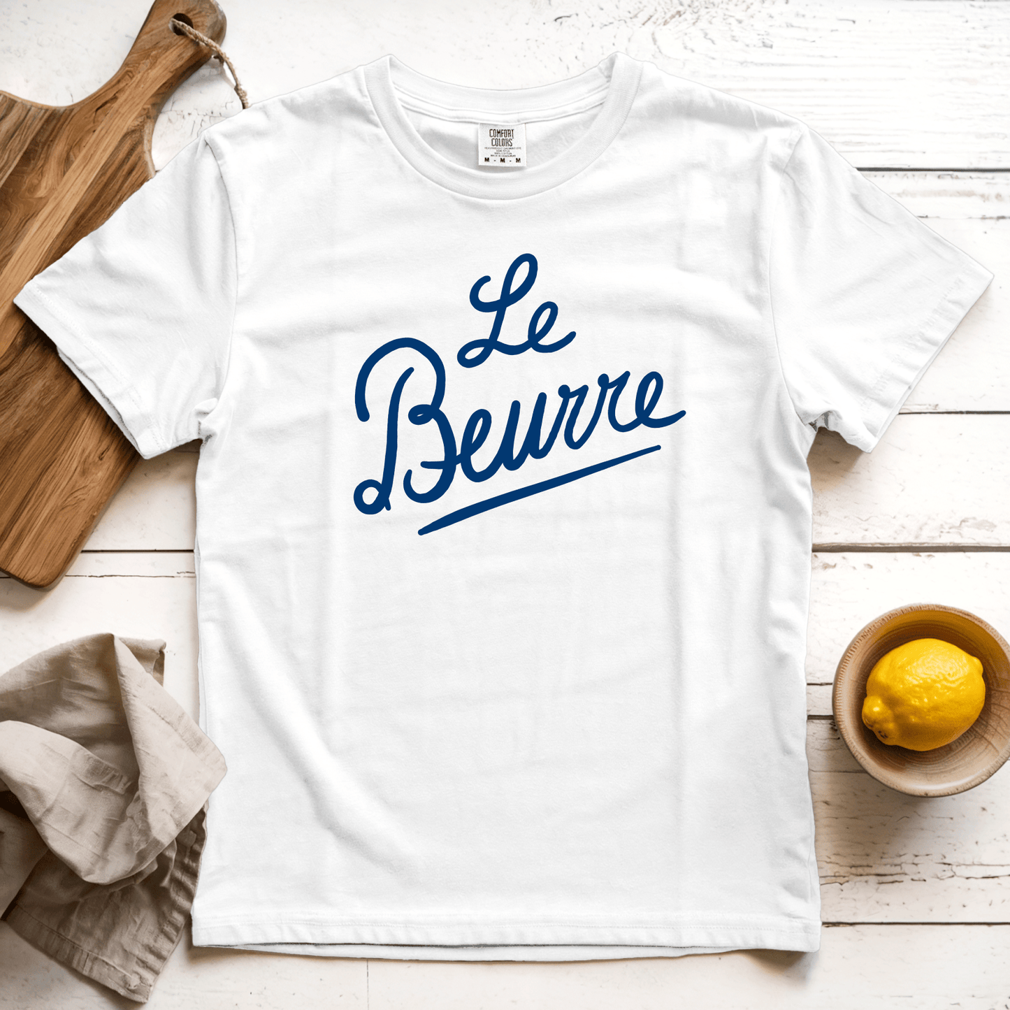 T-Shirt White / S Le Beurre