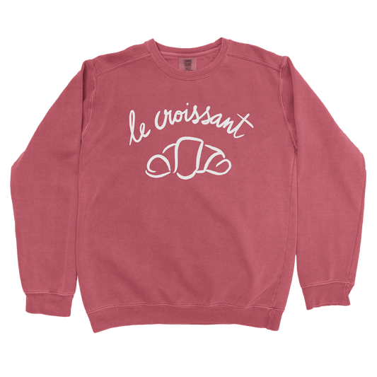 Sweatshirt Crimson / S Le Croissant  Sweatshirt