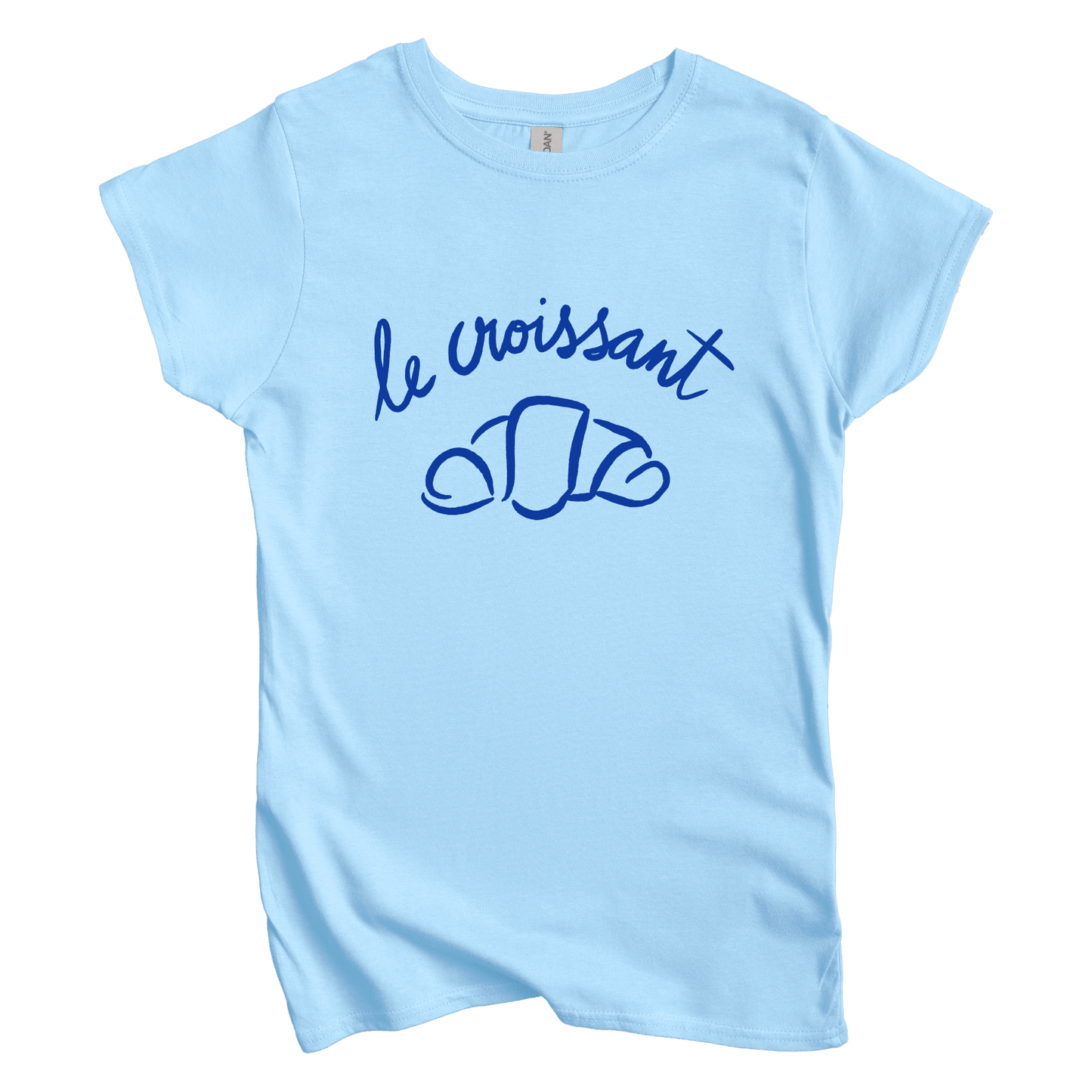 T-Shirt S / Light Blue Le Croissant Women's Tee