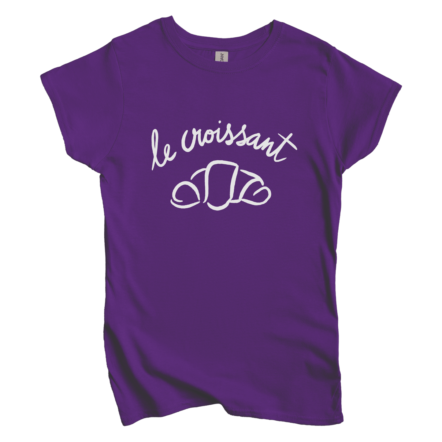 T-Shirt S / Purple Le Croissant Women's Tee