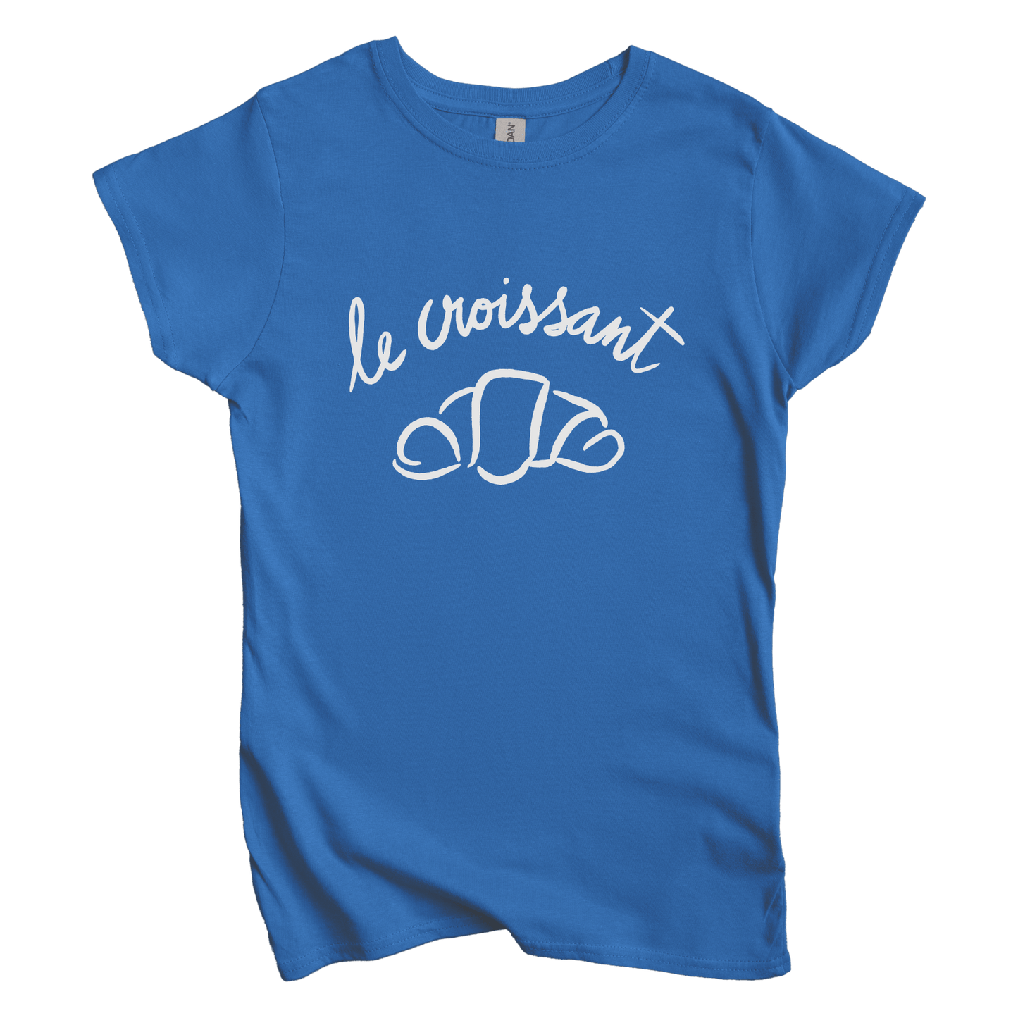 T-Shirt S / Royal Le Croissant Women's Tee