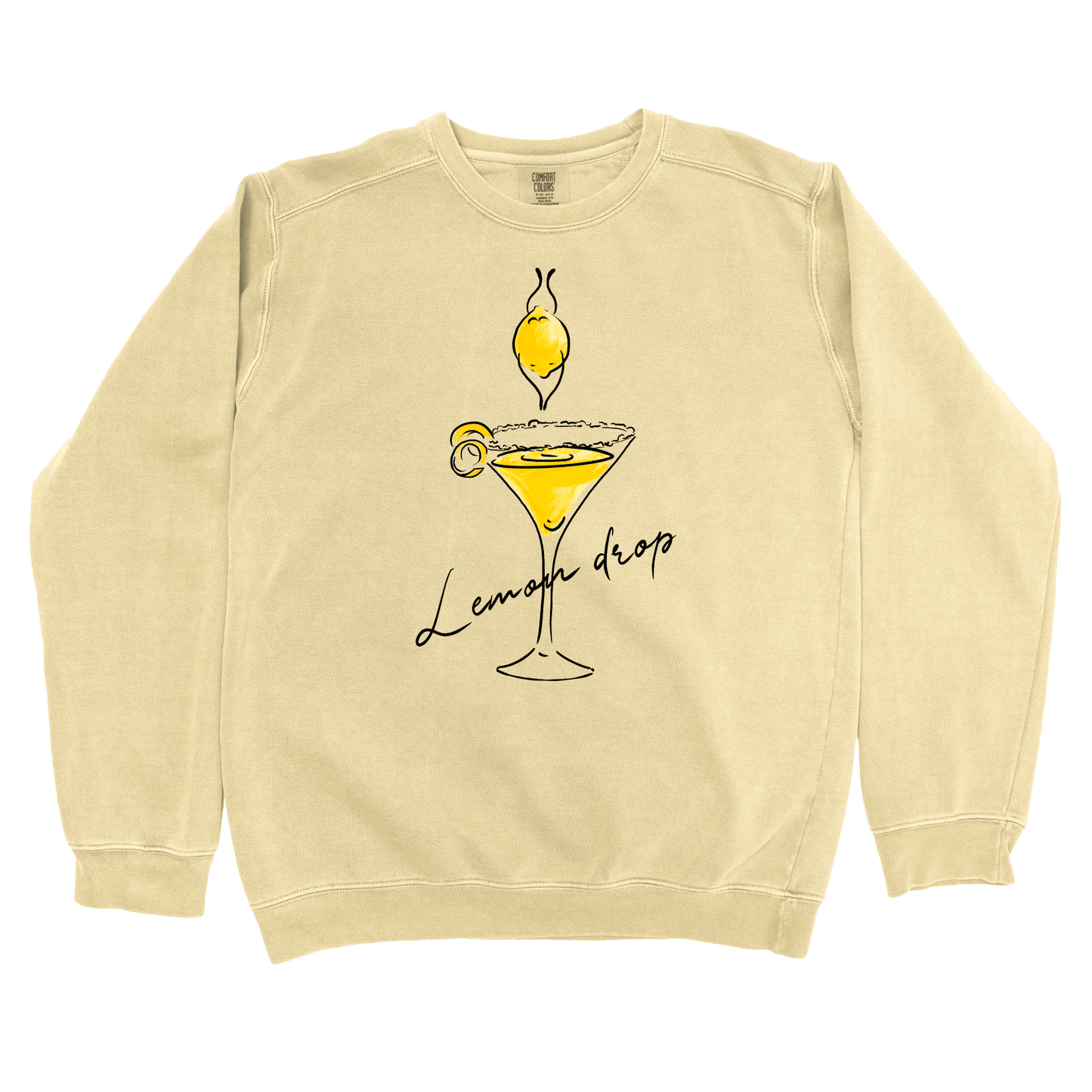 Sweatshirt Butter / S Lemon Drop: Micro Barbi Sweatshirt